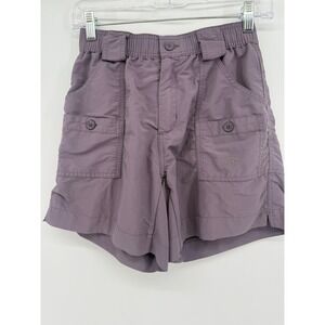 AFTCO Fishing Shorts Mens Size 28 Purple lilac‎ Outdoor Angler Utility Fisherman